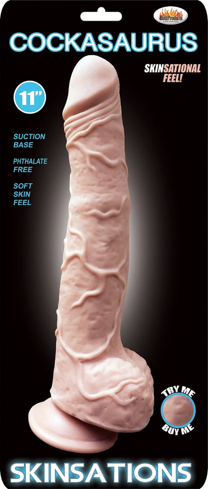 Skinsations Cockasaurus 11 Inch Dildo