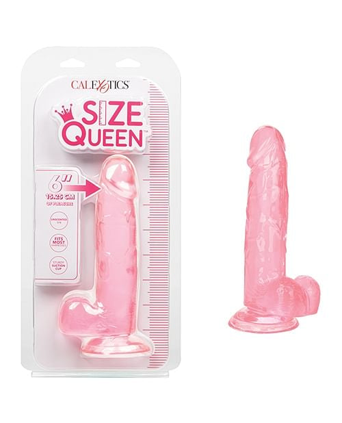 Size Queen 6" Dildo - Pink